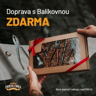 🚚 Doprava ZDARMA právě teď🍫 Nakupte čokoládové dárky alespoň za 599 Kč a dopravu máte gratis! 🎉 🎁 Hledáte originální...